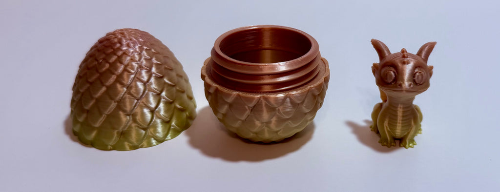 Baby Dragon with Egg