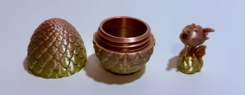 Baby Dragon with Egg