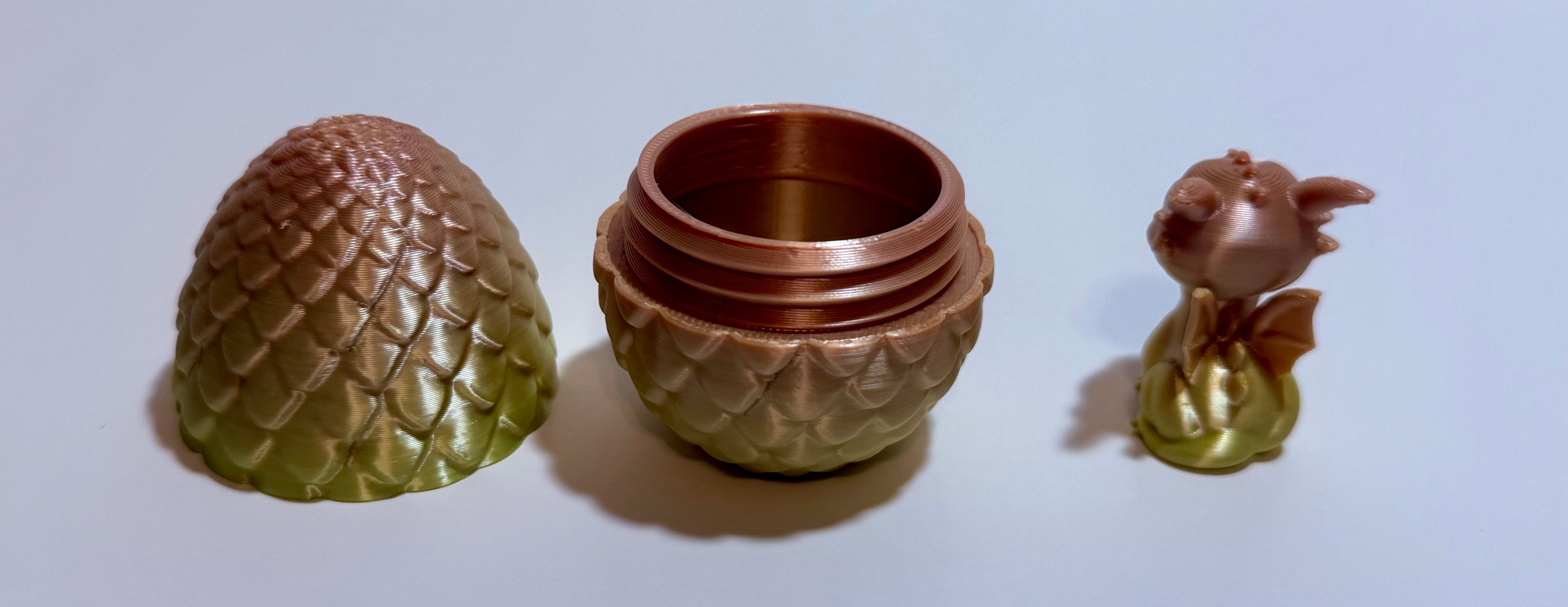 Baby Dragon with Egg