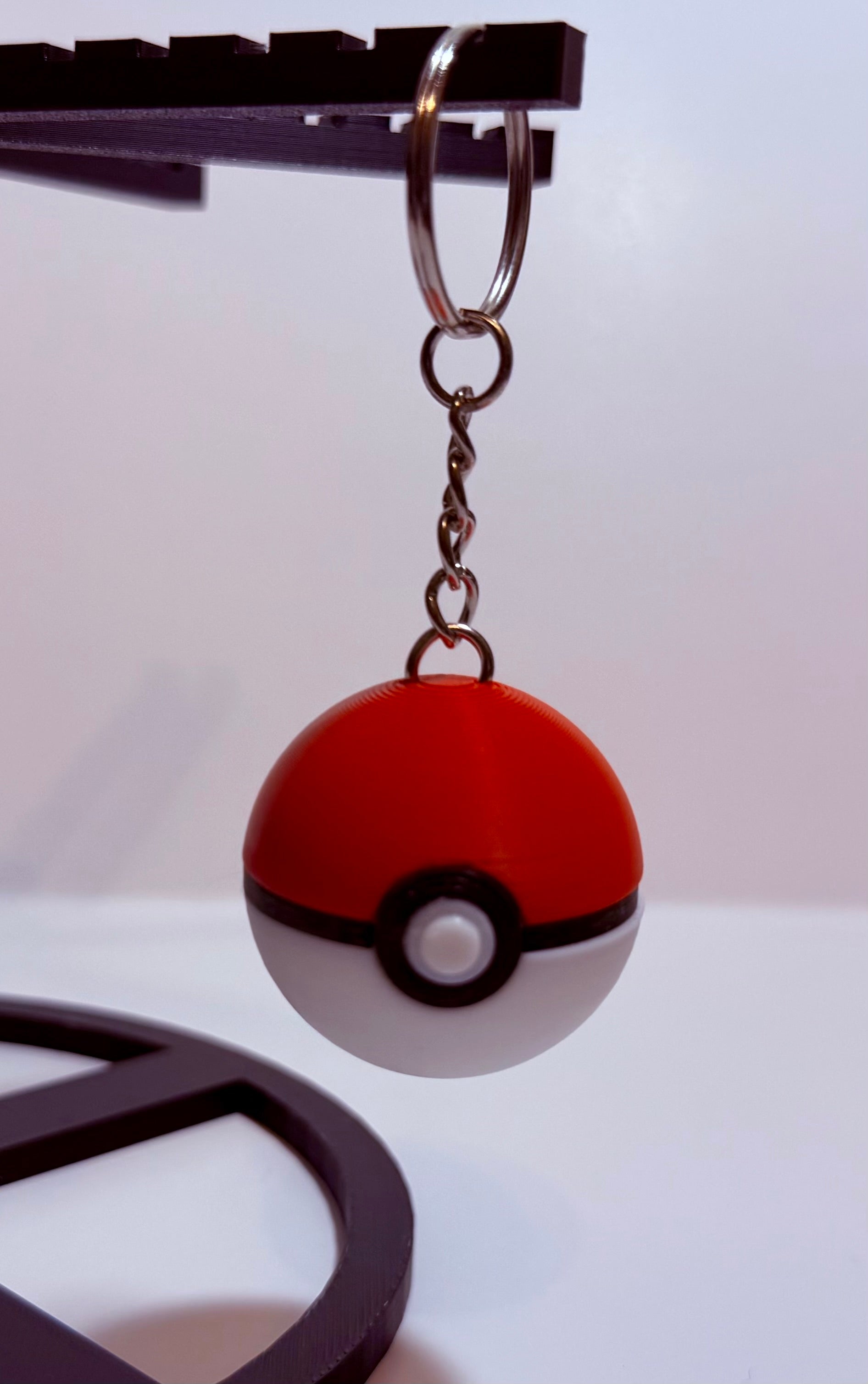 Pokeball Keychain