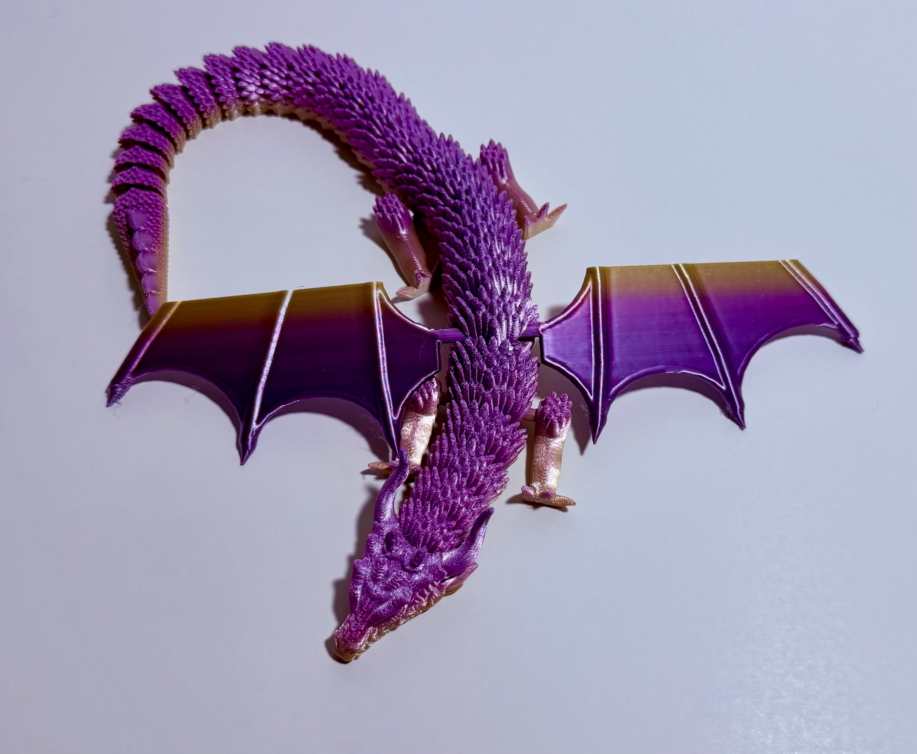 Articulated Dragon with Wings