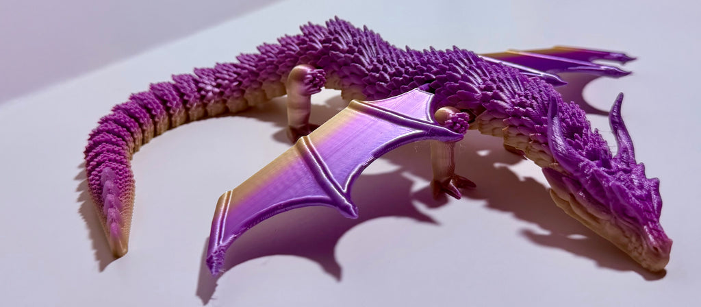 Articulated Dragon with Wings