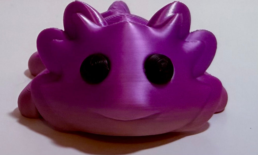 Articulated Axolotl Keychain