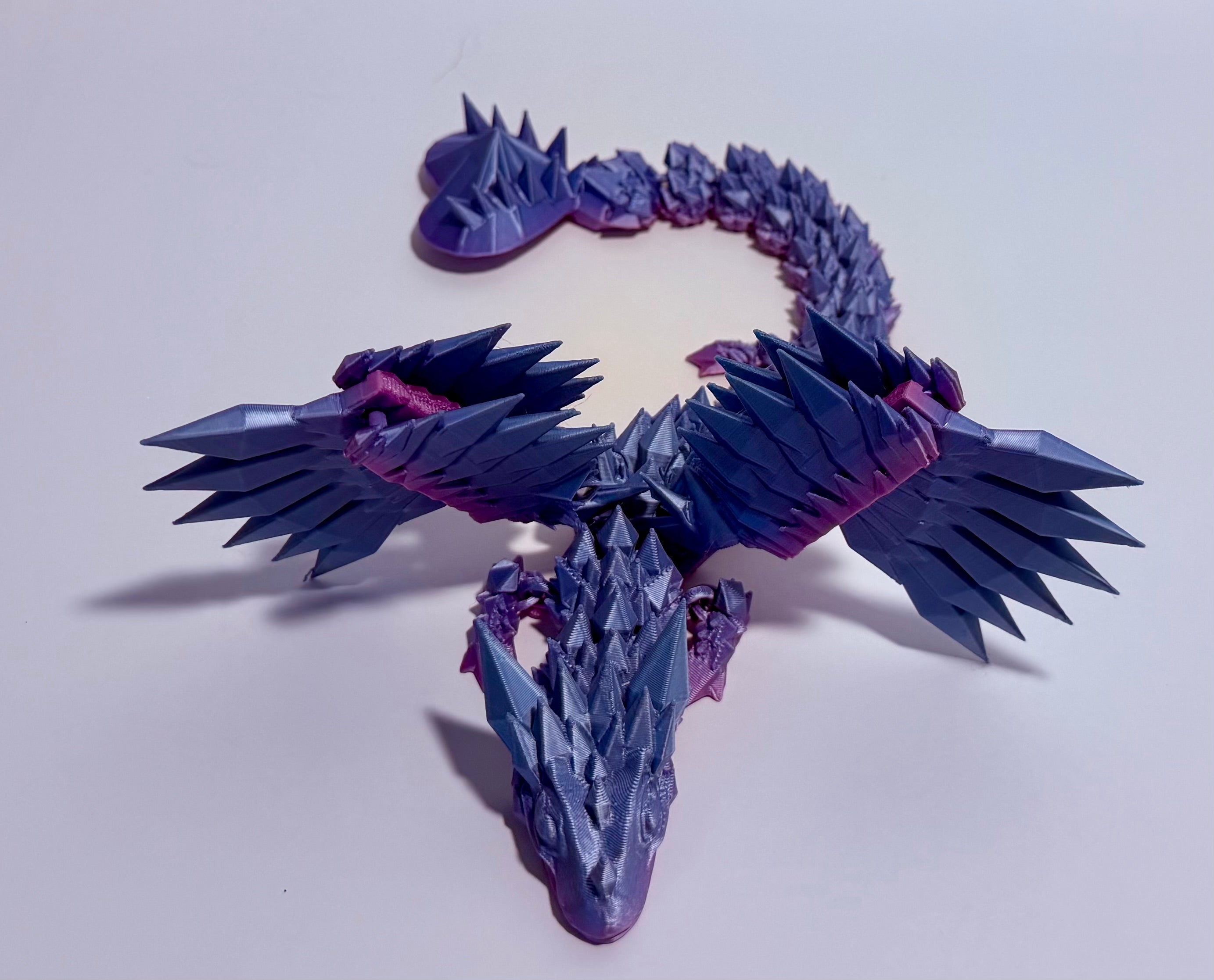 Articulated Crystal Wing Dragon