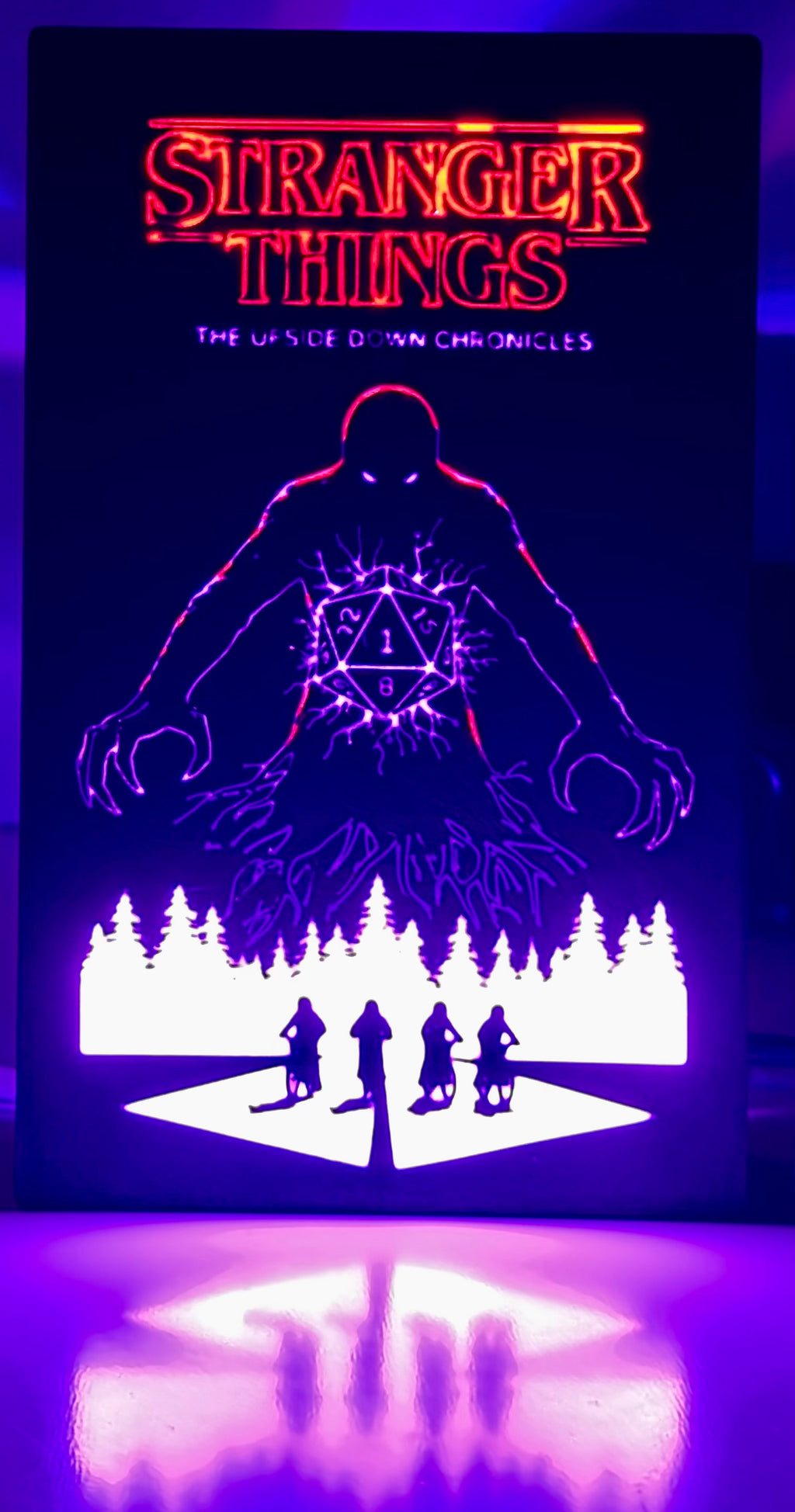 Stranger Things Lightbox Display