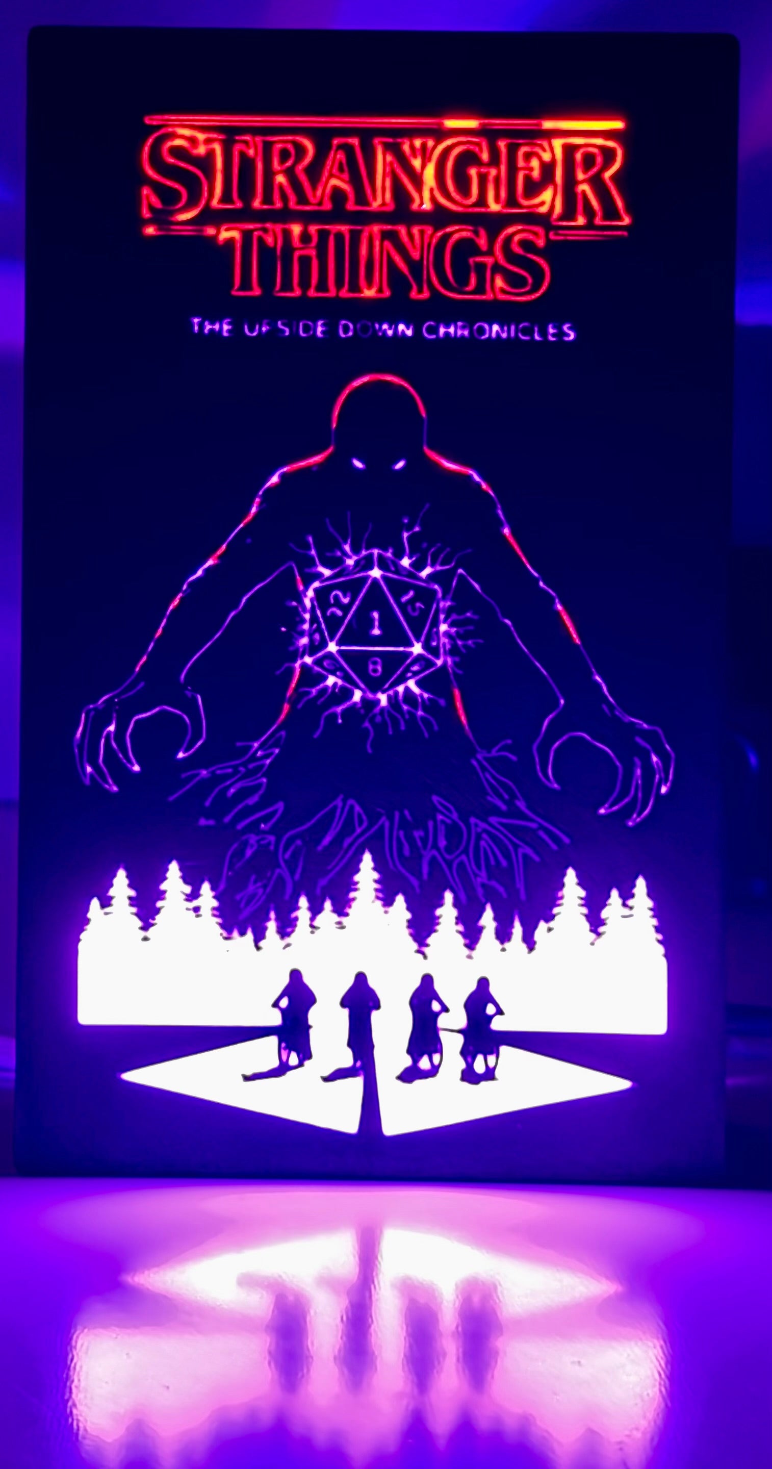 Stranger Things Lightbox Display