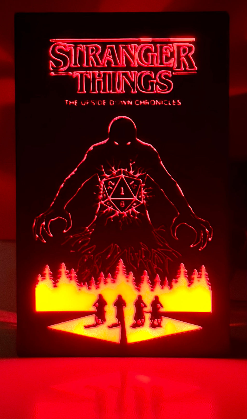 Stranger Things Lightbox Display