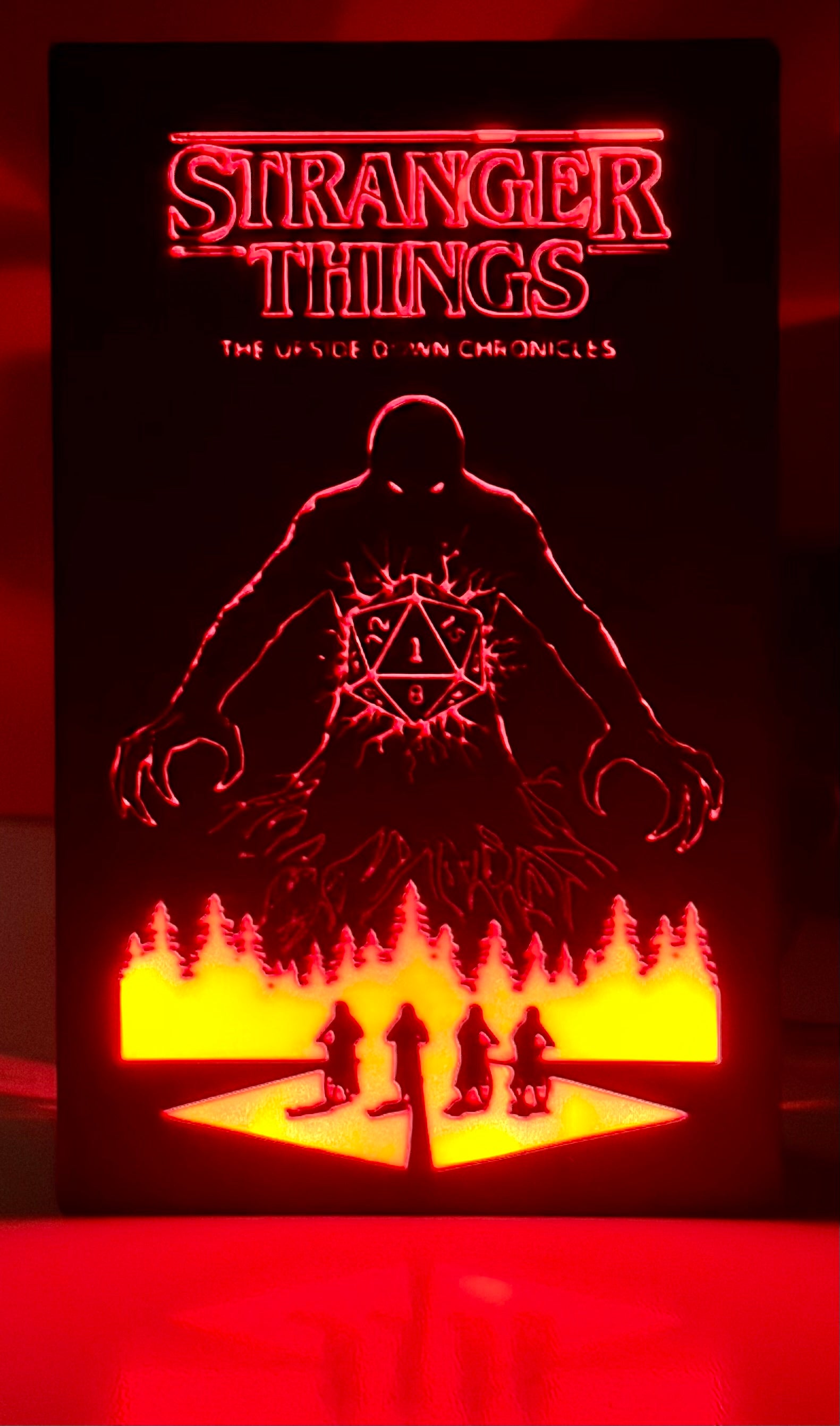 Stranger Things Lightbox Display