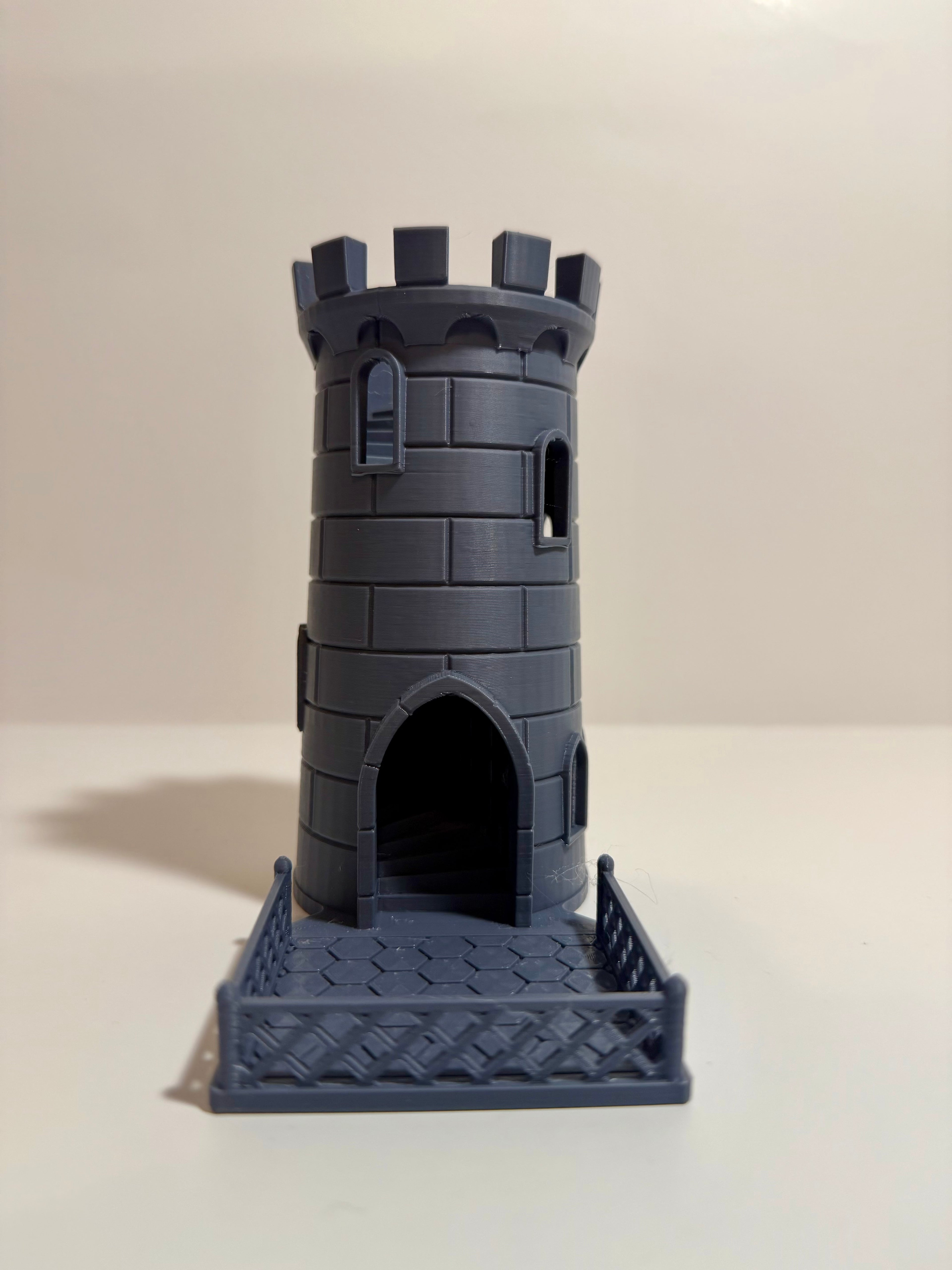 Dice Tower with Platform