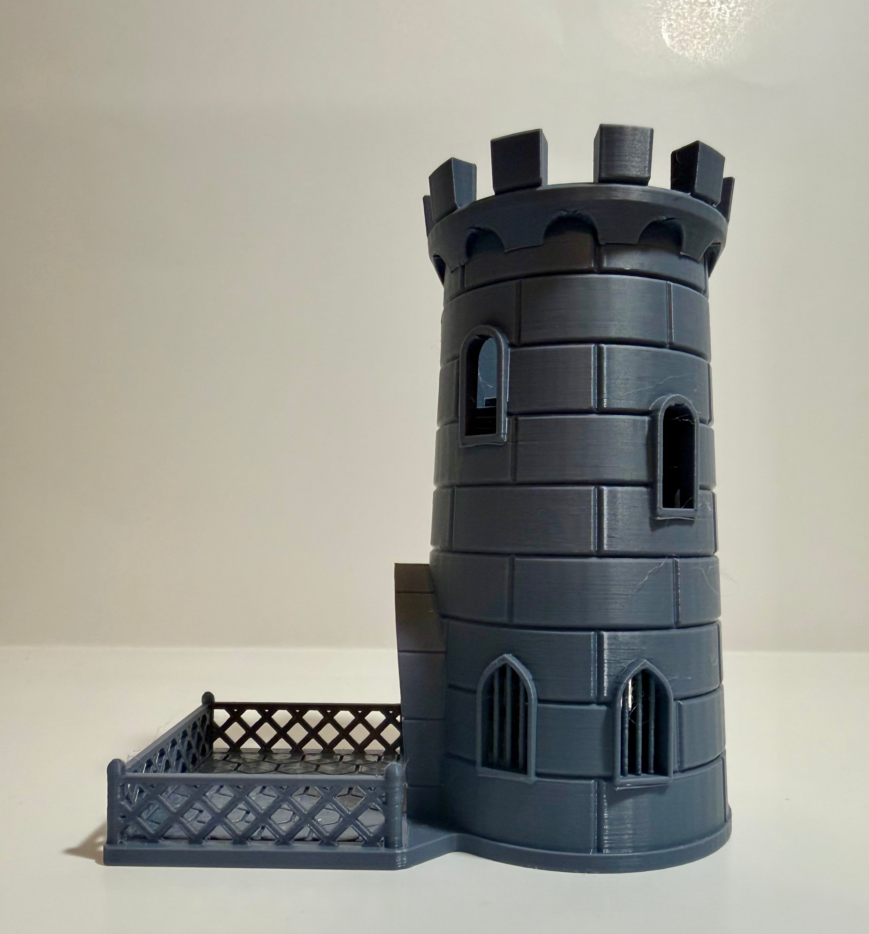 Dice Tower with Platform