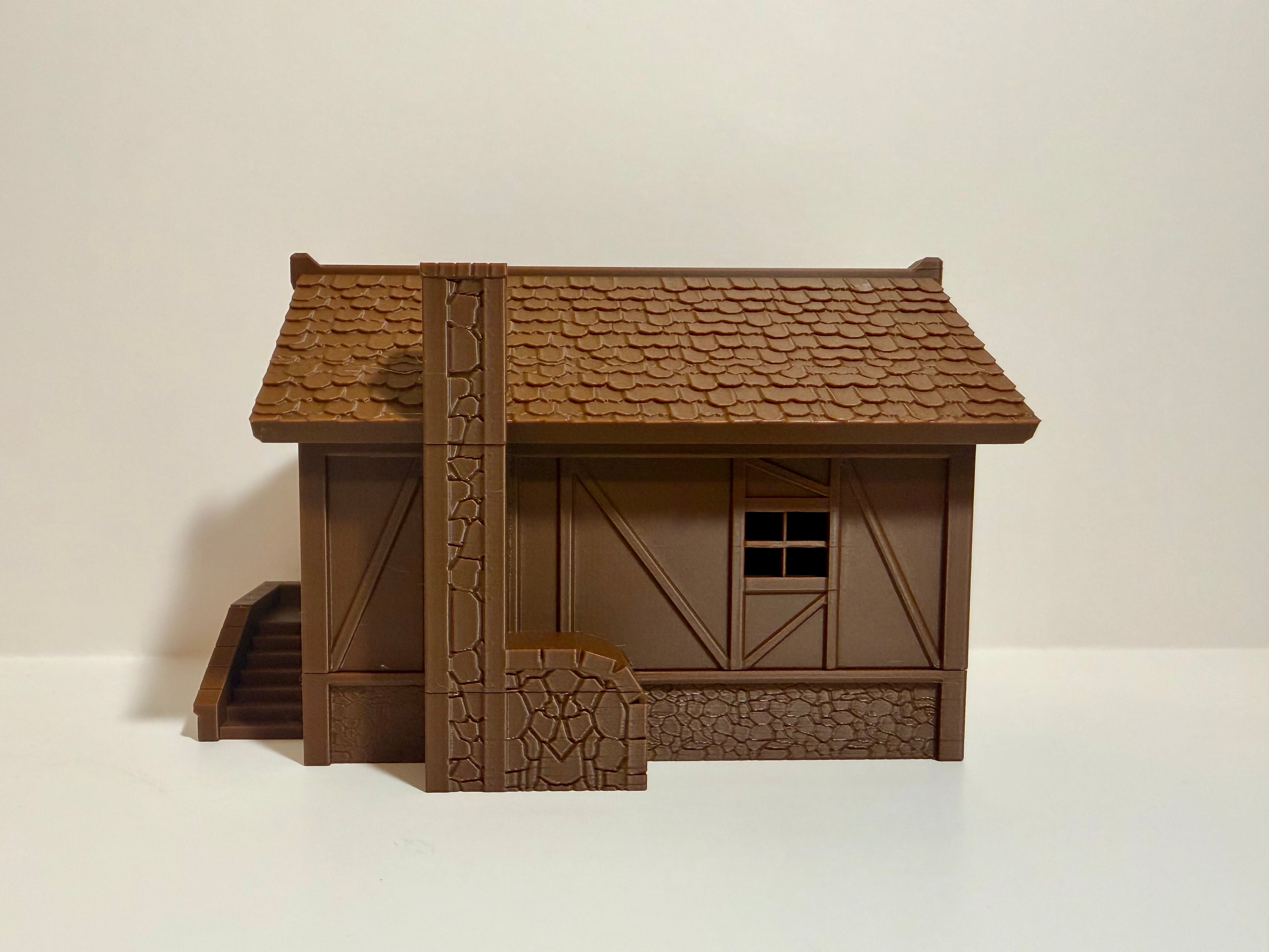 28mm Medieval RPG House FDM-Friendly D&D Terrain