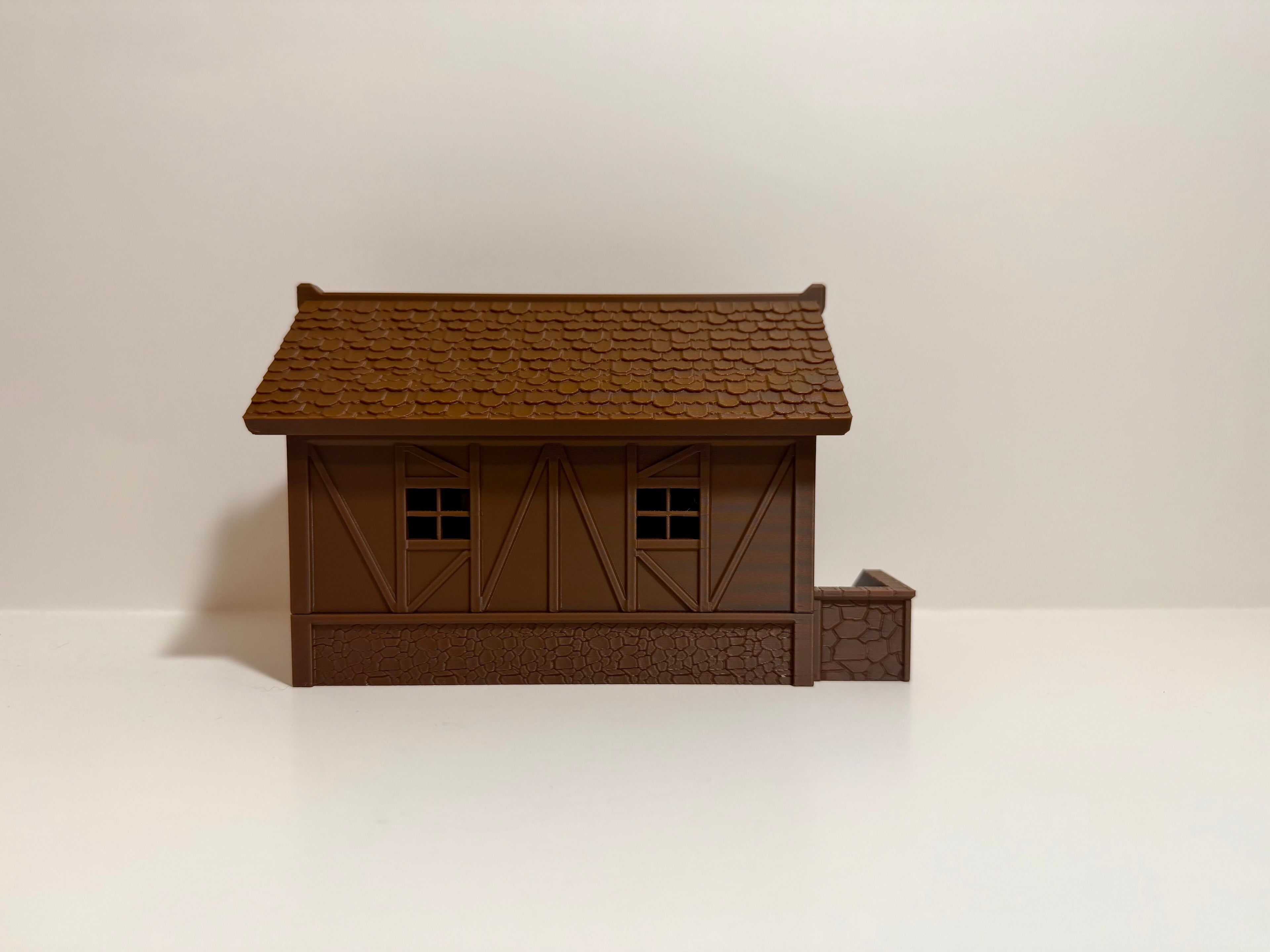 28mm Medieval RPG House FDM-Friendly D&D Terrain
