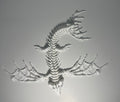 Articulated Dragon Skeleton