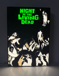 Night of the Living Dead Classic Poster Lightbox – Officially Licensed LED Shelf Display