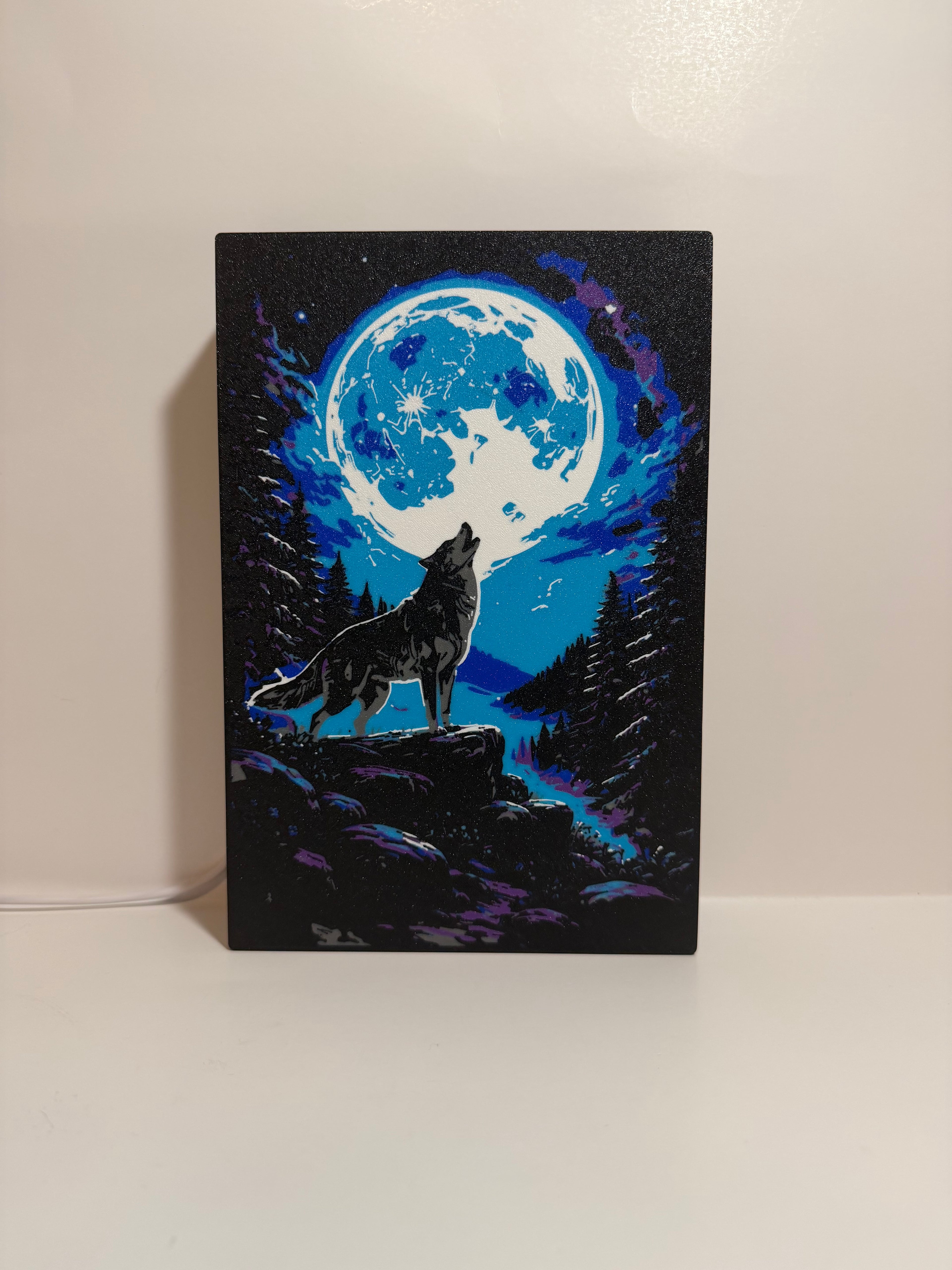 Howling Wolf Lightbox