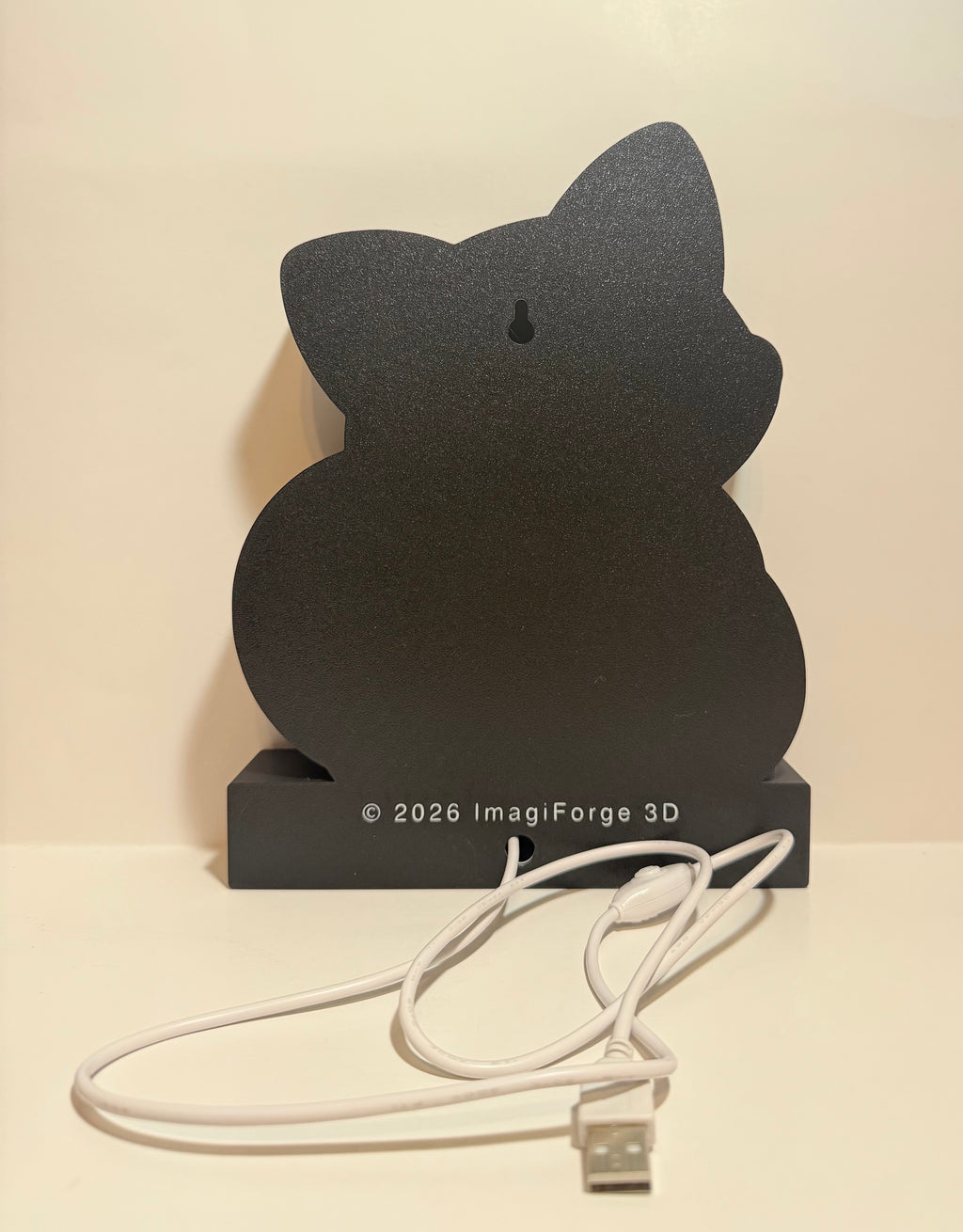 Personalized Fox Night Light – Custom Name LED Kids Night Light