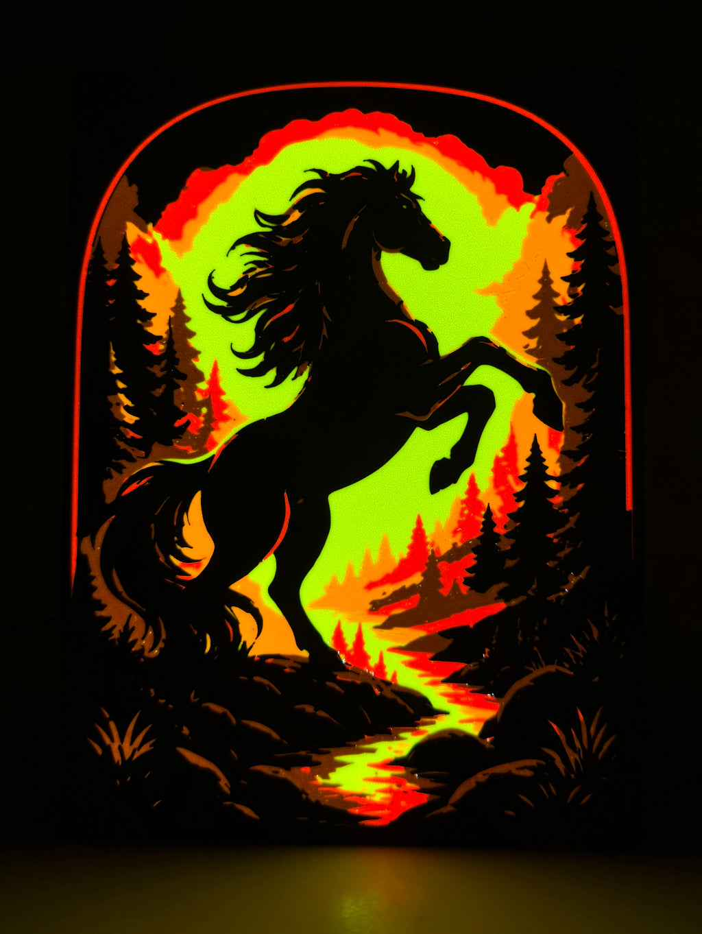 Wild Horse LED Lightbox