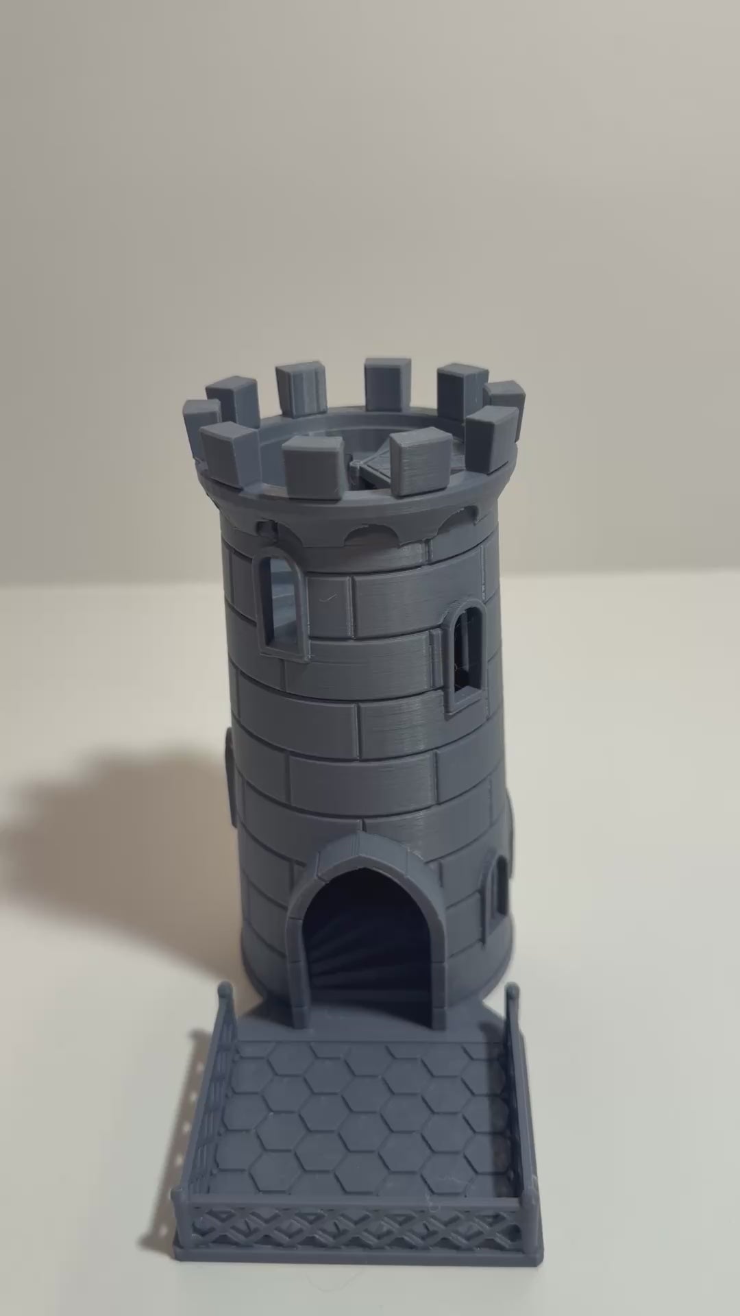 Dice Tower with Platform